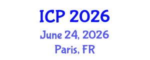 International Conference on Polymer (ICP) June 24, 2026 - Paris, France