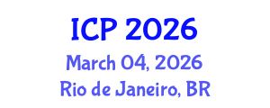 International Conference on Polymer (ICP) March 04, 2026 - Rio de Janeiro, Brazil