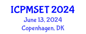 International Conference on Polymer Materials Science, Engineering and Technology (ICPMSET) June 13, 2024 - Copenhagen, Denmark