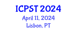 International Conference on Polymer Science and Technology (ICPST) April 11, 2024 - Lisbon, Portugal