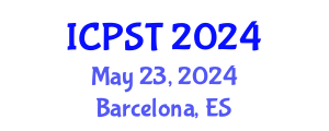 International Conference on Polymer Science and Technology (ICPST) May 23, 2024 - Barcelona, Spain