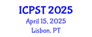 International Conference on Polymer Science and Technology (ICPST) April 15, 2025 - Lisbon, Portugal