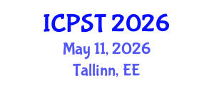 International Conference on Polymer Science and Technology (ICPST) May 11, 2026 - Tallinn, Estonia International Conference on Polymer Science and Technology (ICPST) May 11, 2026 - Tallinn, Estonia