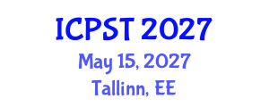 International Conference on Polymer Science and Technology (ICPST) May 15, 2027 - Tallinn, Estonia International Conference on Polymer Science and Technology (ICPST) May 15, 2027 - Tallinn, Estonia