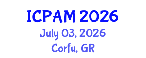 International Conference on Polymers and Advanced Materials (ICPAM) July 03, 2026 - Corfu, Greece International Conference on Polymers and Advanced Materials (ICPAM) July 03, 2026 - Corfu, Greece