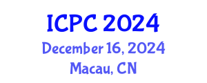 International Conference on Polymers and Composites (ICPC) December 16, 2024 - Macau, China