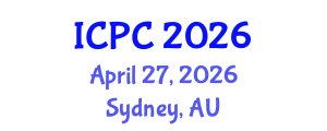 International Conference on Polymers and Composites (ICPC) April 27, 2026 - Sydney, Australia International Conference on Polymers and Composites (ICPC) April 27, 2026 - Sydney, Australia