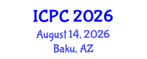 International Conference on Polymers and Composites (ICPC) August 14, 2026 - Baku, Azerbaijan International Conference on Polymers and Composites (ICPC) August 14, 2026 - Baku, Azerbaijan