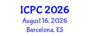 International Conference on Polymers and Composites (ICPC) August 16, 2026 - Barcelona, Spain International Conference on Polymers and Composites (ICPC) August 16, 2026 - Barcelona, Spain
