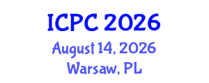 International Conference on Polymers and Composites (ICPC) August 14, 2026 - Warsaw, Poland International Conference on Polymers and Composites (ICPC) August 14, 2026 - Warsaw, Poland