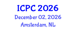 International Conference on Polymers and Composites (ICPC) December 02, 2026 - Amsterdam, Netherlands International Conference on Polymers and Composites (ICPC) December 02, 2026 - Amsterdam, Netherlands
