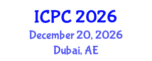 International Conference on Polymers and Composites (ICPC) December 20, 2026 - Dubai, United Arab Emirates International Conference on Polymers and Composites (ICPC) December 20, 2026 - Dubai, United Arab Emirates