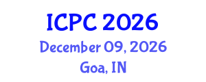 International Conference on Polymers and Composites (ICPC) December 09, 2026 - Goa, India International Conference on Polymers and Composites (ICPC) December 09, 2026 - Goa, India