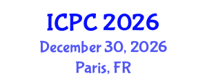 International Conference on Polymers and Composites (ICPC) December 30, 2026 - Paris, France International Conference on Polymers and Composites (ICPC) December 30, 2026 - Paris, France