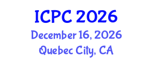 International Conference on Polymers and Composites (ICPC) December 16, 2026 - Quebec City, Canada International Conference on Polymers and Composites (ICPC) December 16, 2026 - Quebec City, Canada