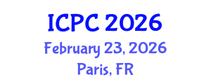 International Conference on Polymers and Composites (ICPC) February 23, 2026 - Paris, France International Conference on Polymers and Composites (ICPC) February 23, 2026 - Paris, France