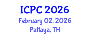 International Conference on Polymers and Composites (ICPC) February 02, 2026 - Pattaya, Thailand International Conference on Polymers and Composites (ICPC) February 02, 2026 - Pattaya, Thailand