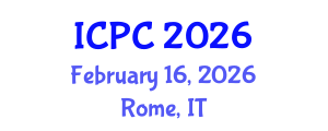 International Conference on Polymers and Composites (ICPC) February 16, 2026 - Rome, Italy International Conference on Polymers and Composites (ICPC) February 16, 2026 - Rome, Italy