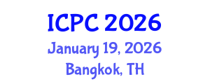 International Conference on Polymers and Composites (ICPC) January 19, 2026 - Bangkok, Thailand International Conference on Polymers and Composites (ICPC) January 19, 2026 - Bangkok, Thailand