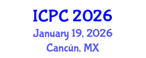 International Conference on Polymers and Composites (ICPC) January 19, 2026 - Cancún, Mexico