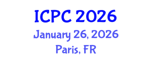International Conference on Polymers and Composites (ICPC) January 26, 2026 - Paris, France