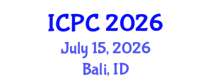 International Conference on Polymers and Composites (ICPC) July 15, 2026 - Bali, Indonesia International Conference on Polymers and Composites (ICPC) July 15, 2026 - Bali, Indonesia