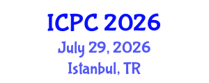 International Conference on Polymers and Composites (ICPC) July 29, 2026 - Istanbul, Turkey International Conference on Polymers and Composites (ICPC) July 29, 2026 - Istanbul, Turkey