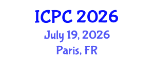 International Conference on Polymers and Composites (ICPC) July 19, 2026 - Paris, France International Conference on Polymers and Composites (ICPC) July 19, 2026 - Paris, France