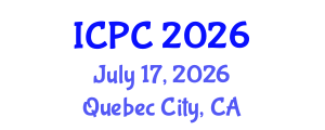 International Conference on Polymers and Composites (ICPC) July 17, 2026 - Quebec City, Canada International Conference on Polymers and Composites (ICPC) July 17, 2026 - Quebec City, Canada