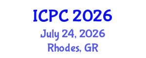 International Conference on Polymers and Composites (ICPC) July 24, 2026 - Rhodes, Greece International Conference on Polymers and Composites (ICPC) July 24, 2026 - Rhodes, Greece