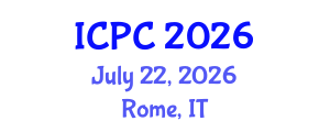 International Conference on Polymers and Composites (ICPC) July 22, 2026 - Rome, Italy International Conference on Polymers and Composites (ICPC) July 22, 2026 - Rome, Italy