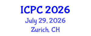 International Conference on Polymers and Composites (ICPC) July 29, 2026 - Zurich, Switzerland International Conference on Polymers and Composites (ICPC) July 29, 2026 - Zurich, Switzerland
