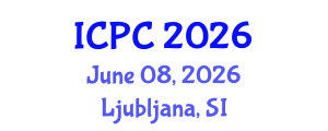 International Conference on Polymers and Composites (ICPC) June 08, 2026 - Ljubljana, Slovenia International Conference on Polymers and Composites (ICPC) June 08, 2026 - Ljubljana, Slovenia