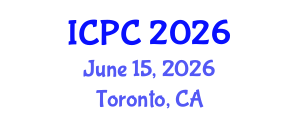 International Conference on Polymers and Composites (ICPC) June 15, 2026 - Toronto, Canada International Conference on Polymers and Composites (ICPC) June 15, 2026 - Toronto, Canada