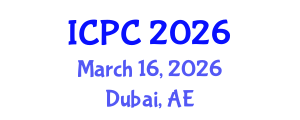 International Conference on Polymers and Composites (ICPC) March 16, 2026 - Dubai, United Arab Emirates International Conference on Polymers and Composites (ICPC) March 16, 2026 - Dubai, United Arab Emirates