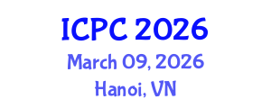 International Conference on Polymers and Composites (ICPC) March 09, 2026 - Hanoi, Vietnam International Conference on Polymers and Composites (ICPC) March 09, 2026 - Hanoi, Vietnam