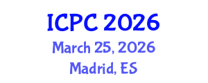 International Conference on Polymers and Composites (ICPC) March 25, 2026 - Madrid, Spain