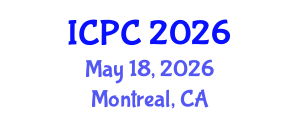 International Conference on Polymers and Composites (ICPC) May 18, 2026 - Montreal, Canada International Conference on Polymers and Composites (ICPC) May 18, 2026 - Montreal, Canada