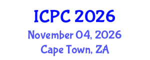 International Conference on Polymers and Composites (ICPC) November 04, 2026 - Cape Town, South Africa International Conference on Polymers and Composites (ICPC) November 04, 2026 - Cape Town, South Africa
