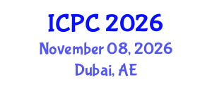 International Conference on Polymers and Composites (ICPC) November 08, 2026 - Dubai, United Arab Emirates International Conference on Polymers and Composites (ICPC) November 08, 2026 - Dubai, United Arab Emirates