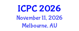 International Conference on Polymers and Composites (ICPC) November 11, 2026 - Melbourne, Australia International Conference on Polymers and Composites (ICPC) November 11, 2026 - Melbourne, Australia