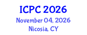 International Conference on Polymers and Composites (ICPC) November 04, 2026 - Nicosia, Cyprus International Conference on Polymers and Composites (ICPC) November 04, 2026 - Nicosia, Cyprus