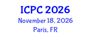 International Conference on Polymers and Composites (ICPC) November 18, 2026 - Paris, France International Conference on Polymers and Composites (ICPC) November 18, 2026 - Paris, France