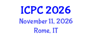 International Conference on Polymers and Composites (ICPC) November 11, 2026 - Rome, Italy International Conference on Polymers and Composites (ICPC) November 11, 2026 - Rome, Italy