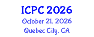 International Conference on Polymers and Composites (ICPC) October 21, 2026 - Quebec City, Canada International Conference on Polymers and Composites (ICPC) October 21, 2026 - Quebec City, Canada