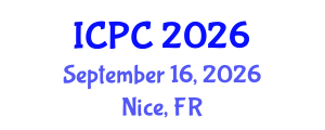 International Conference on Polymers and Composites (ICPC) September 16, 2026 - Nice, France International Conference on Polymers and Composites (ICPC) September 16, 2026 - Nice, France