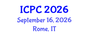 International Conference on Polymers and Composites (ICPC) September 16, 2026 - Rome, Italy International Conference on Polymers and Composites (ICPC) September 16, 2026 - Rome, Italy