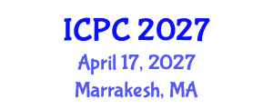 International Conference on Polymers and Composites (ICPC) April 17, 2027 - Marrakesh, Morocco International Conference on Polymers and Composites (ICPC) April 17, 2027 - Marrakesh, Morocco