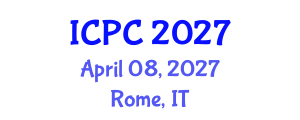 International Conference on Polymers and Composites (ICPC) April 08, 2027 - Rome, Italy International Conference on Polymers and Composites (ICPC) April 08, 2027 - Rome, Italy