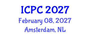 International Conference on Polymers and Composites (ICPC) February 08, 2027 - Amsterdam, Netherlands International Conference on Polymers and Composites (ICPC) February 08, 2027 - Amsterdam, Netherlands
